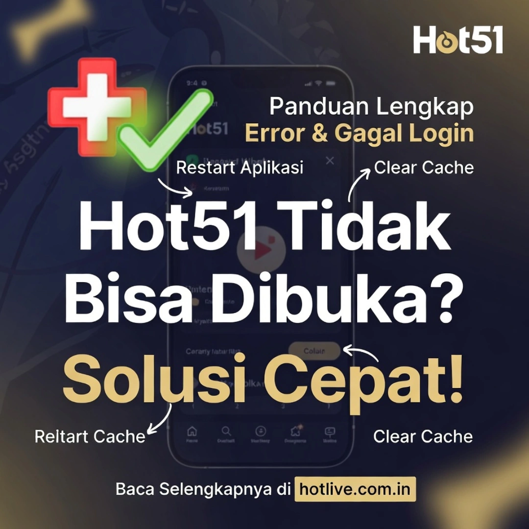 Read more about the article Hot51 Tidak Bisa Dibuka: Cara Mengatasi Error